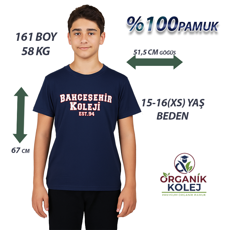 Bahçeşehir Lacivert Tişört Yeni Sezon est94