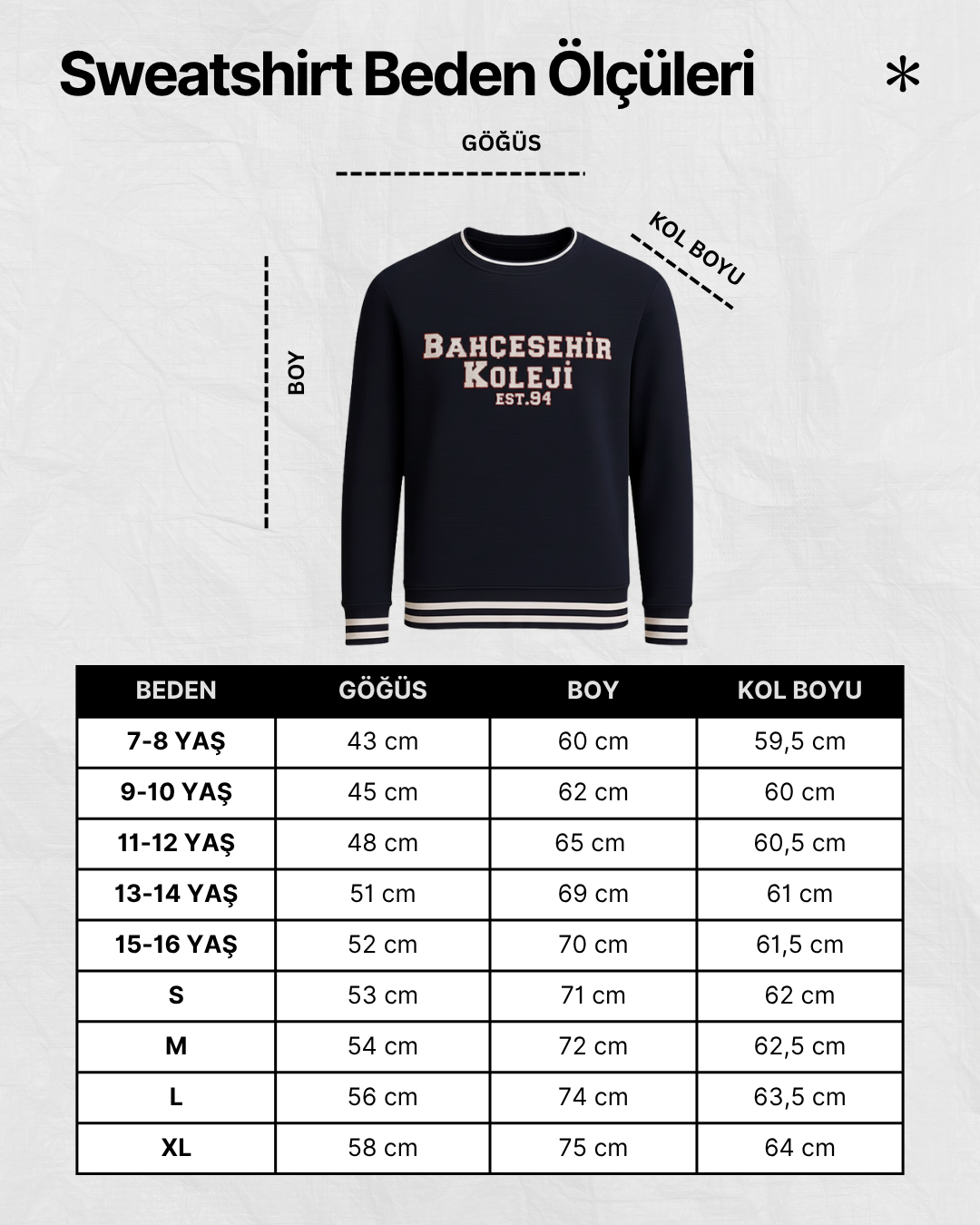 Bahçeşehir Yeni Sezon Sweat 3 İplik