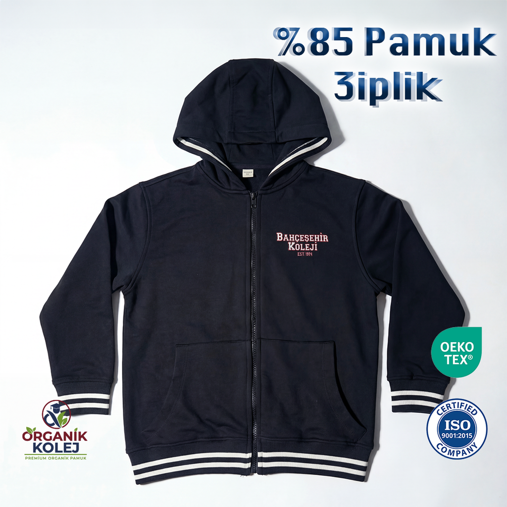 bahçeşehir koleji kapşonlu forma