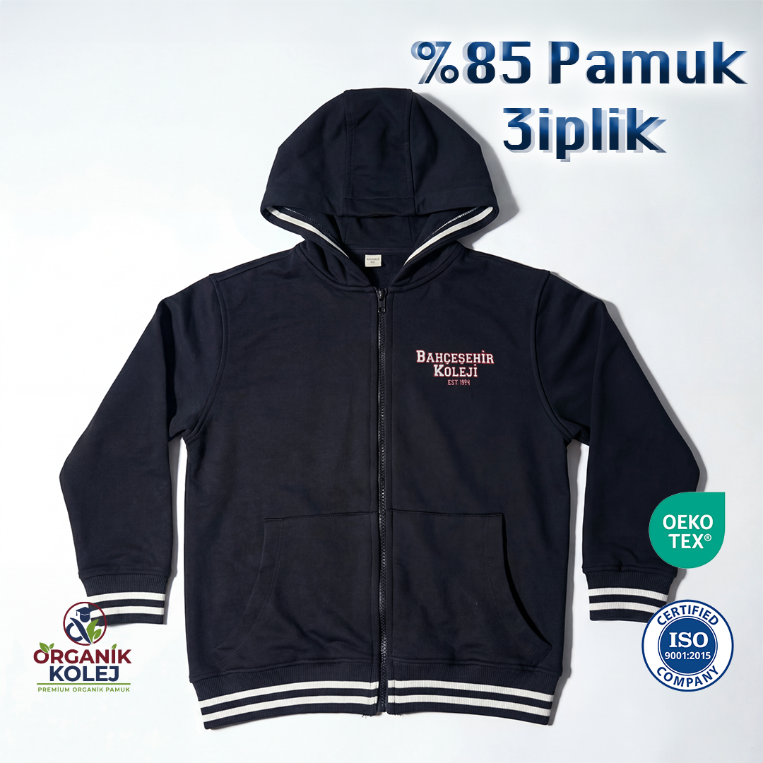 bahçeşehir koleji kapşonlu forma