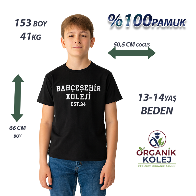 Bahçeşehir Yeni Sezon Siyah EST94 Tişört