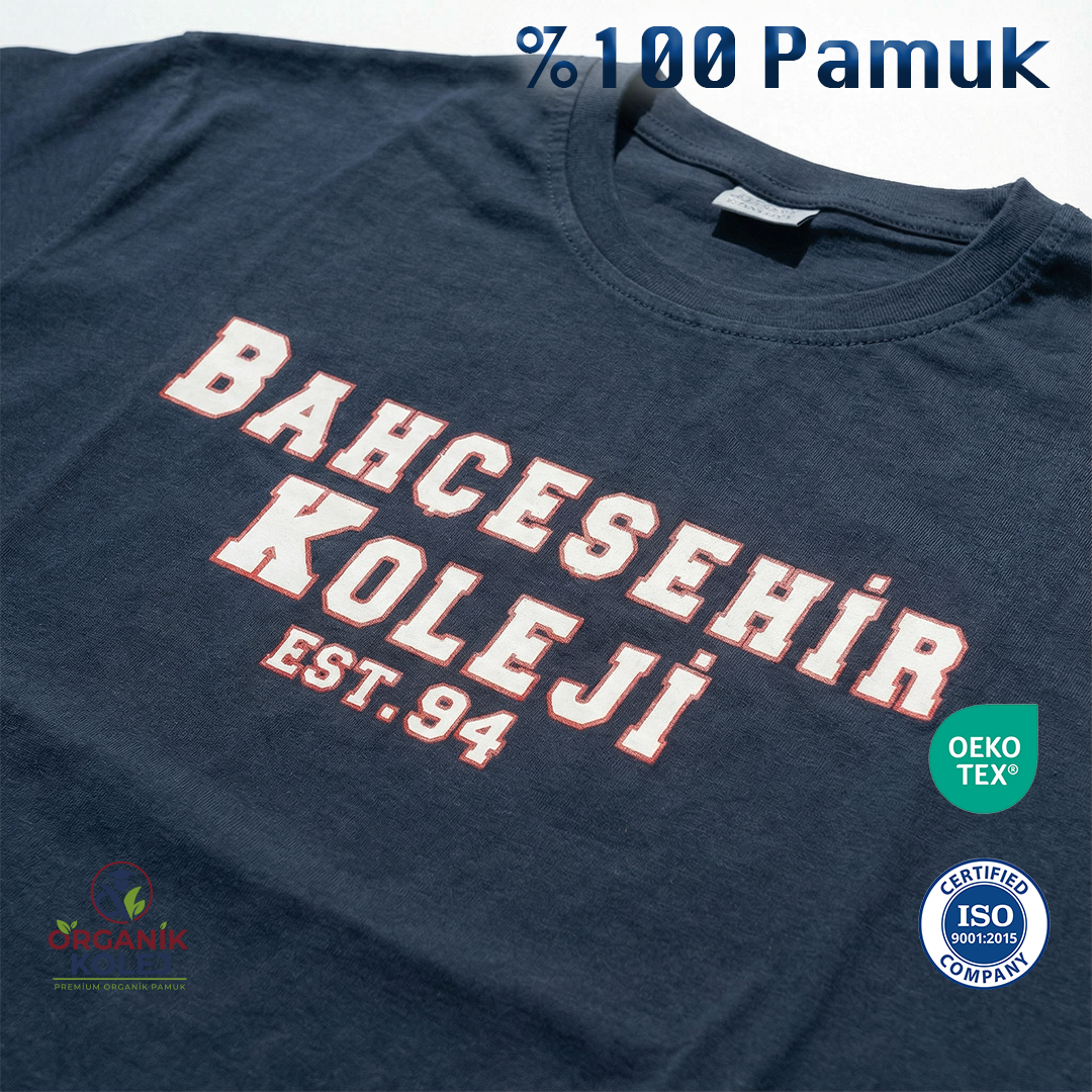 Bahçeşehir Tişört Yeni Sezon Lacivert  est94