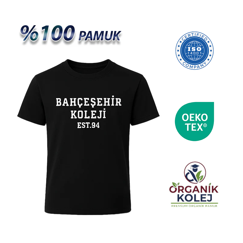 Bahçeşehir Yeni Sezon Siyah EST94 Tişört