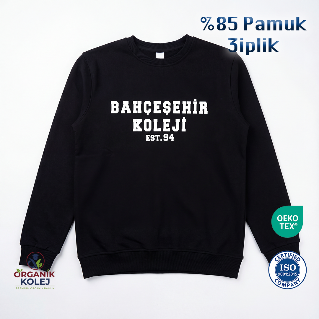 Bahçeşehir Sweat Siyah EST94