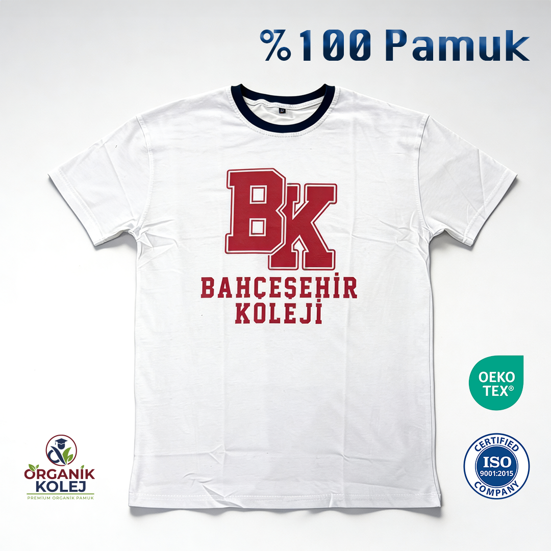 Bahçeşehir Yeni Sezon Tişört Lacivert Yaka